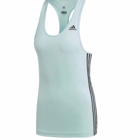 adidas Tops - Adidas Sea Green sleeveless Tank Top Med